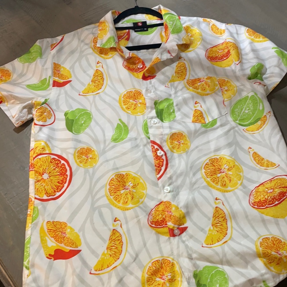 South Pole lemon lime shirt